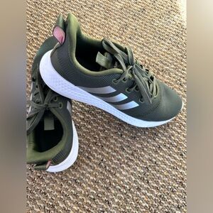 Adidas Puremotion Cloudform Sneakers Sz 9.5 EUC - Olive Green